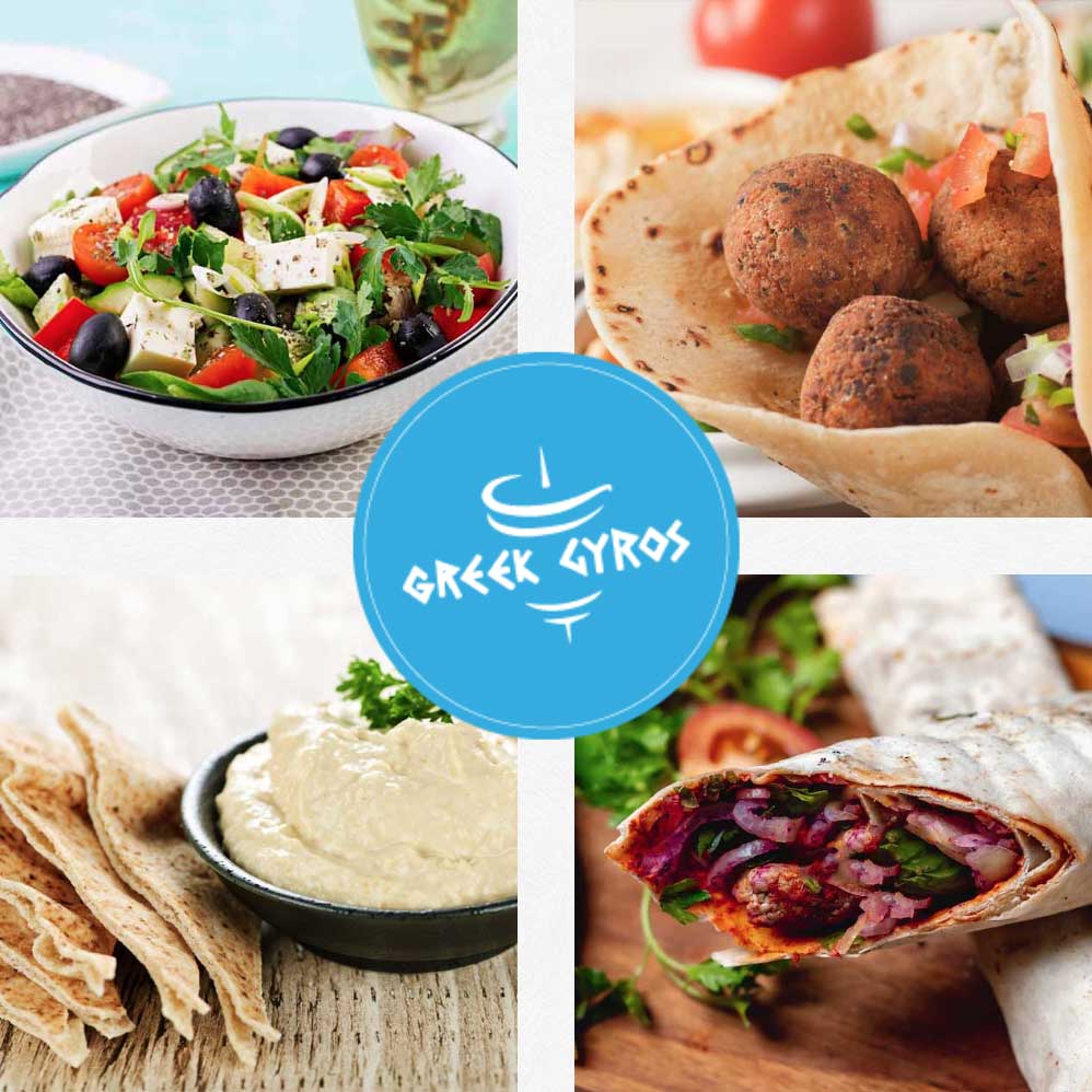 Platos de comida griega