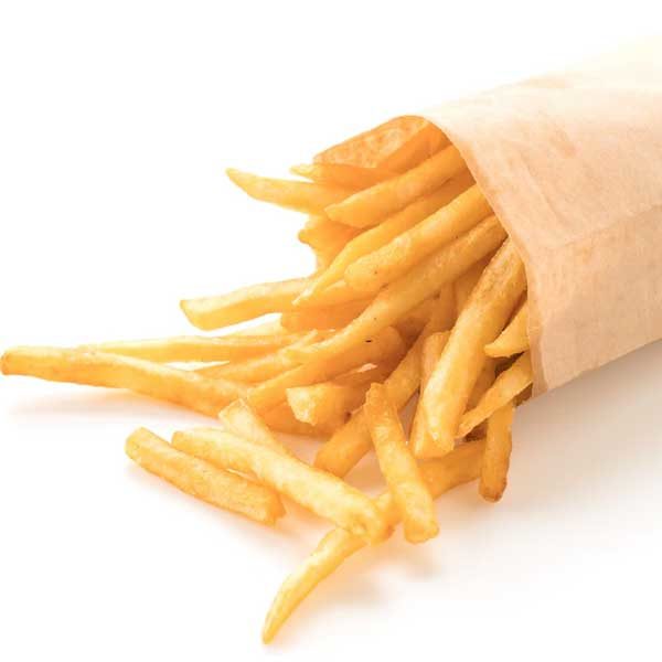 Patatas fritas, ración mediana